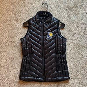 Pacers Black Winter Vest